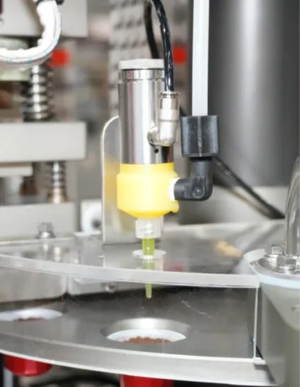 automatic coffee nespresso, dolce gusto, lavazza, tchibo capsule filling machine